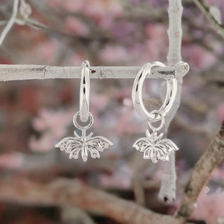 Gaia Hoop Dangle Earrings