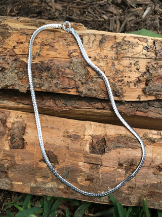 4 MM Double Oval Curb Chain